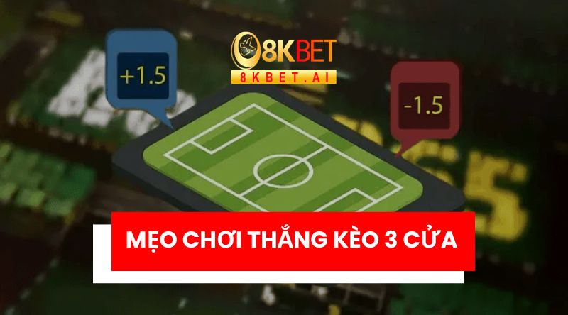 Tổng hợp các mẹo bắt kèo 3 cửa hay 