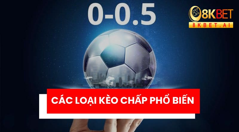 Kèo chấp trong bóng đá rất phổ biến